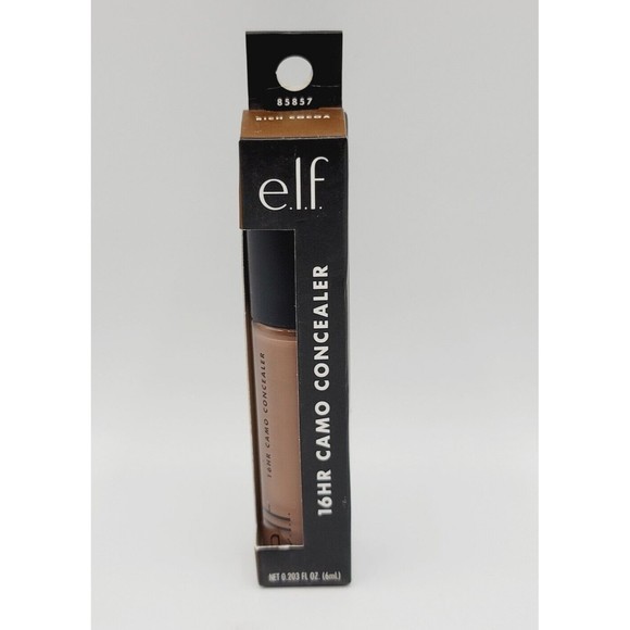 e.l.f. 16 Hr Camo Concealer Rich Cocoa, Full Coverage Matte (C486) #85857 - Picture 1 of 5